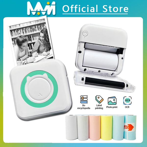 Mini Imprimante Thermique Bureau — Listes, Mémos et To-do Imprimés sans les Écrire à la Main