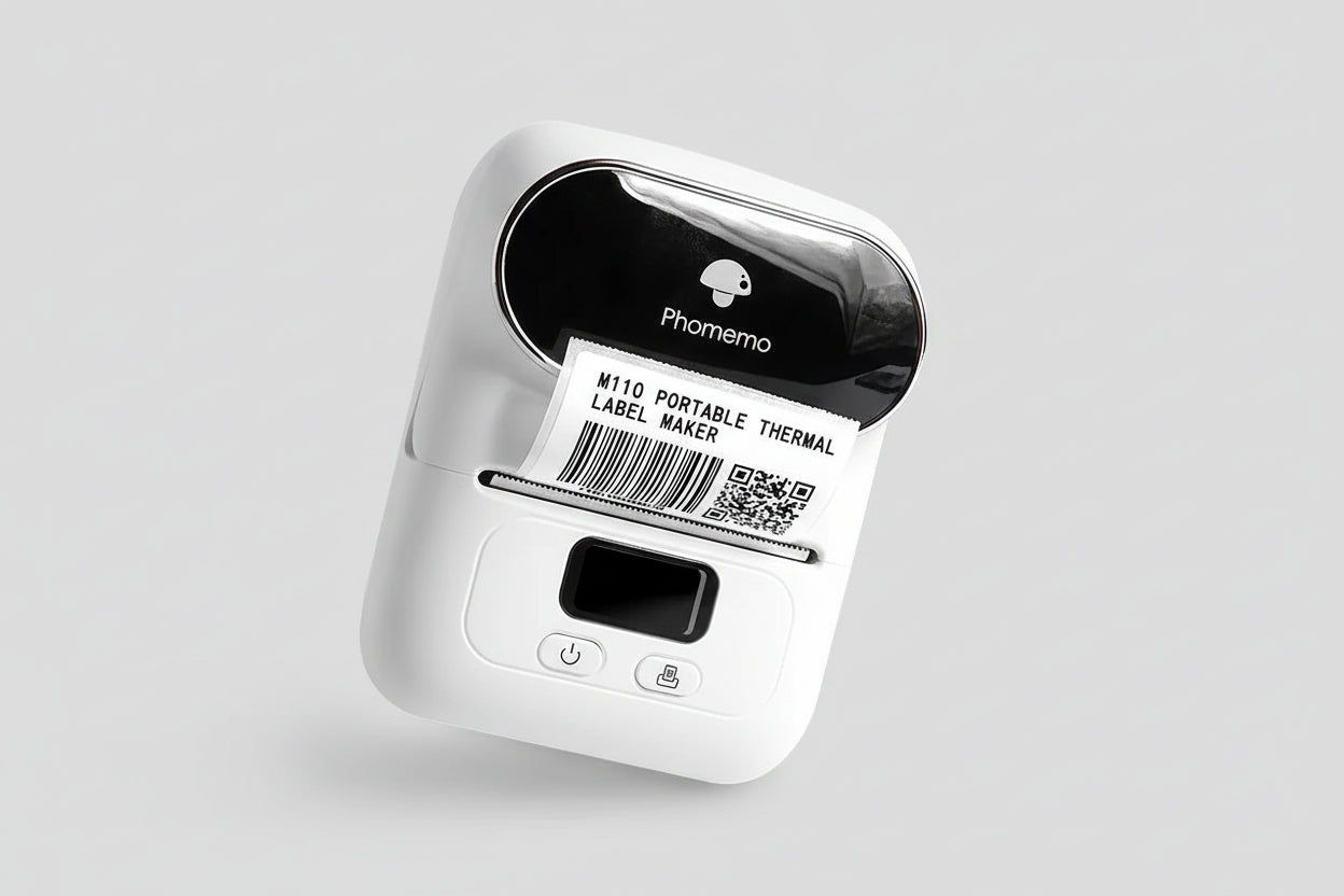 Imprimante Thermique Étiquette Bluetooth OCR Sans Encre 50mm