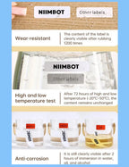Trois tests d'endurance : frottement, exposition au chaud et au froid, immersion dans l'eau, l'huile et l'alcool