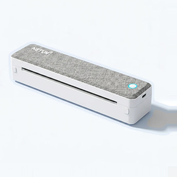 Imprimante Thermique A4 Design — Finition Tissu, 4 Coloris, Format Ultra-Fin