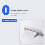 Infographie sans encre sans toner sans ruban de l'imprimante thermique A4