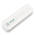 Imprimante thermique A4 compacte coloris blanc sur fond blanc